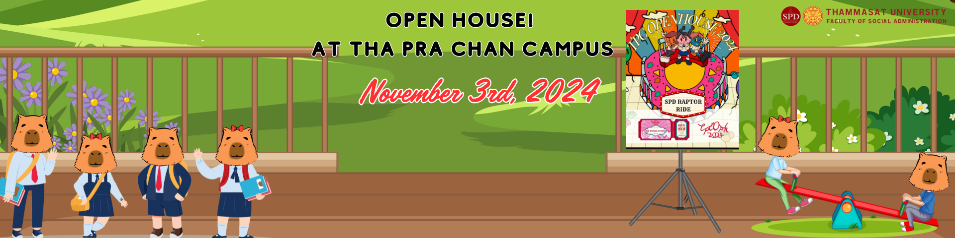 Open House at Tha Pra Chan Campus